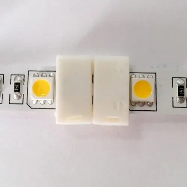 Коннектор для Led ленты 10мм (зажим-зажим) Biom SC-02-SS-10-2