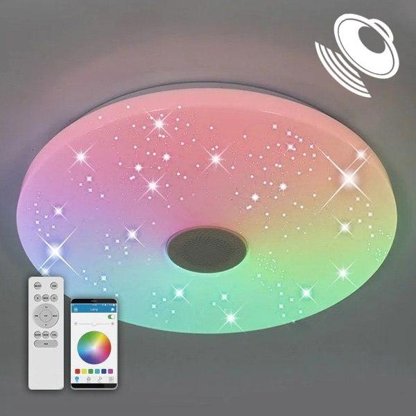 Світлодіодна люстра 60W A-PLAY RGB з д/у та blueto