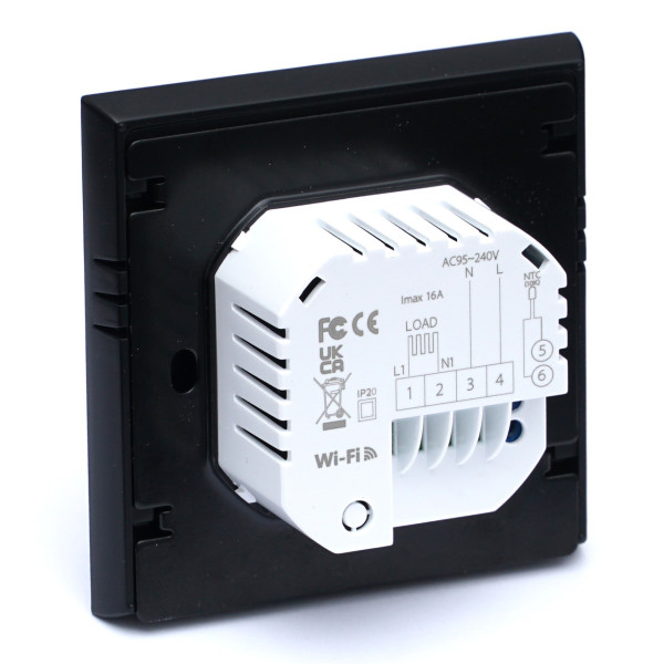 Терморегулятор HeathPlus BHT-6000 W (Сенсор) чорн. BHT-6000 Wi-Fi