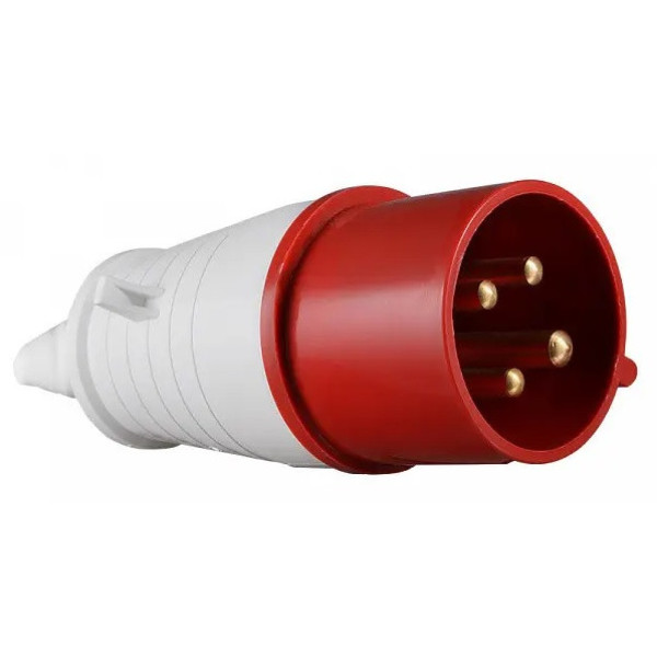 Вилка силова 3P+PE 32A/ 4 380V Аско/TAKEL A0080010005