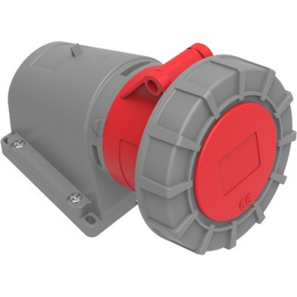 Розетка силова кутова 3P+E+N 16A 380V Bemis IP67 BC1-1505-7535
