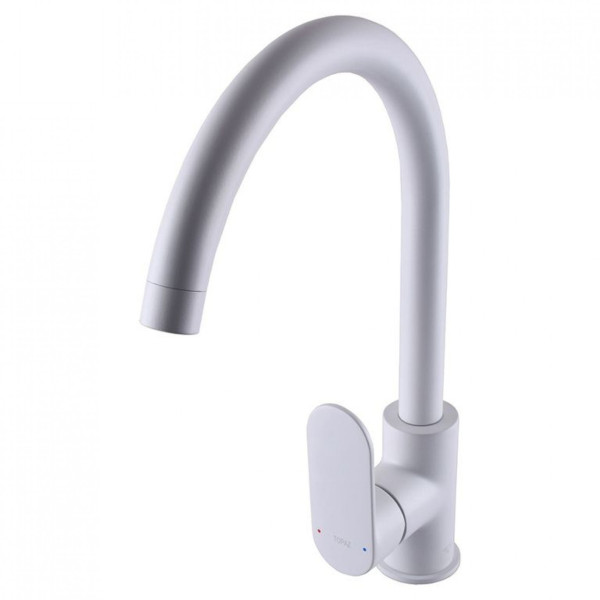 Змішувач для кухні Globus TOPAZ BARTS білий 07403-H36W