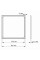 Свiтильник LED Panel ART 40W 5000K Videx VL-PA405W