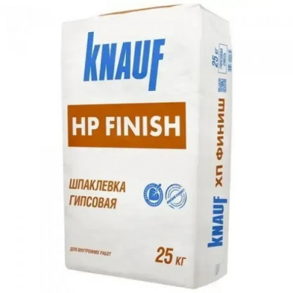 Шпаклівка гіпсова HP Finish KNAUF (25кг)