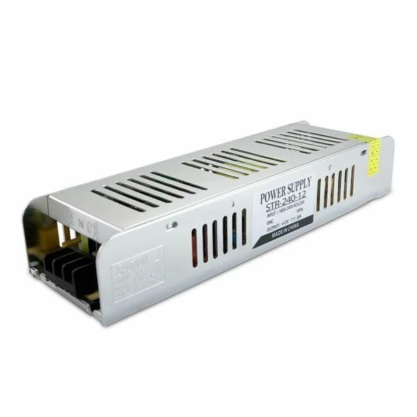 Трансформатор для свет.ленты 240W 12V (драйвер) Biom STR-240