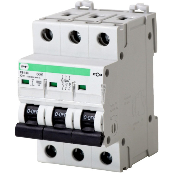 Автомат 3P/ 40A C 6kA FB1-63 ECO Промфактор