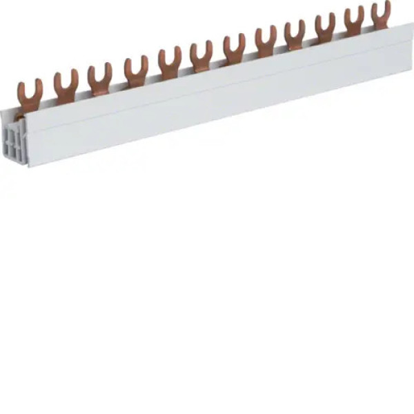 Шина з'єднувальна FORK 2P 63А (22см) Hager KDN263A