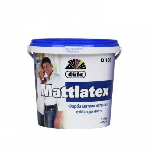 Фарба латексна Matlatex D100 DUFA ( 1л/1,4кг) DUFA D100