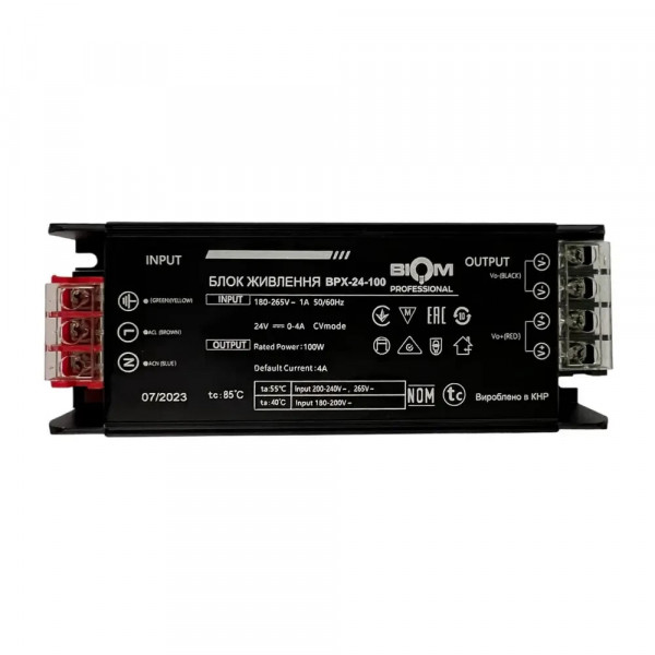 Трансформатор для свет.ленты 100W 24V Prof Biom BPX-24-100 4A