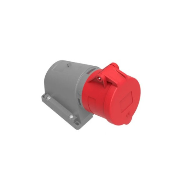 Розетка силова кутова 3P+E+N 16A 380V Bemis IP44 BC1-1505-2535