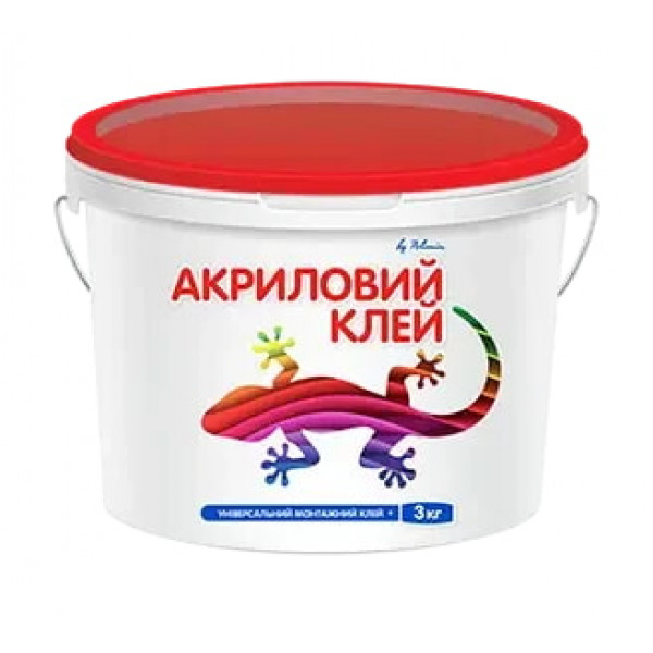 Клей акриловий монтажний Polimin Acryl Glue (3кг) Acryl Glue 3кг