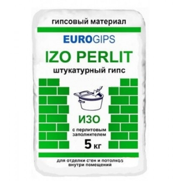 Штукатурка гіпсова Izo Eurogips (5кг)