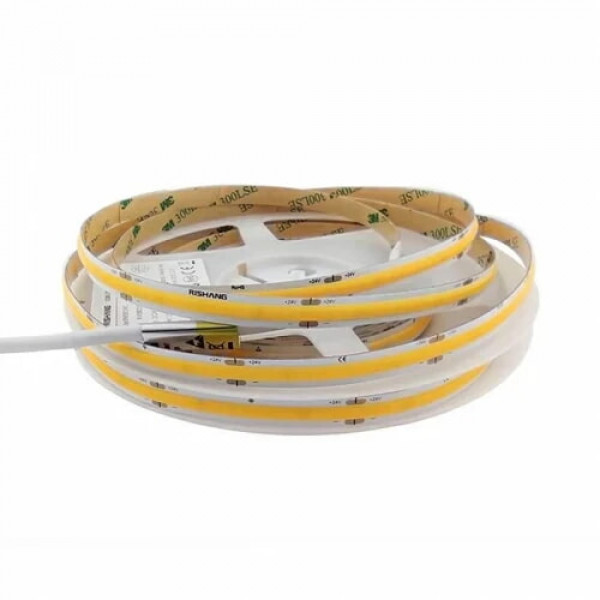 Стрічка світ COB-320-IP20-8-24V 10W 5м 3000К Rish RM0801EC