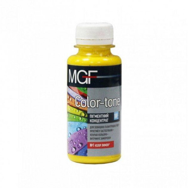 Пігмент Color-Tone MGF 100мл № 1 Лимон MGF №1