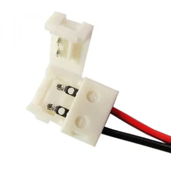 Конектор для Led стрічки 8мм (зажим-провод) Biom SC-04-SW-8-2
