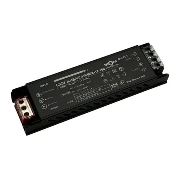 Трансформатор для свет.ленты 150W 12V Biom ВРХ-150 12,5А