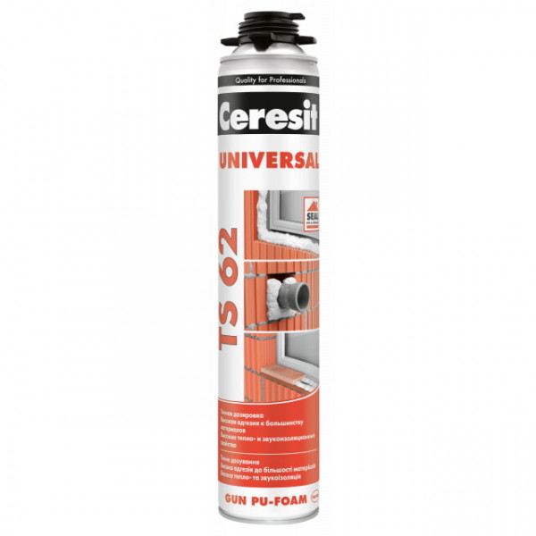 Піна монтажна Ceresit Pro TS62 (750 мл) ProTS62