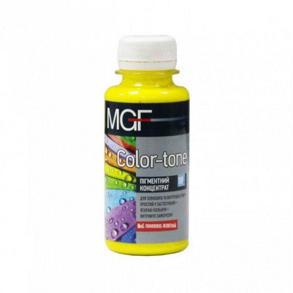 Пігмент Color-Tone MGF 100мл № 6 Лимонно-жовтий MGF №6