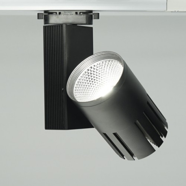 Трековый светильник 40W 4000K AL105 черный Feron