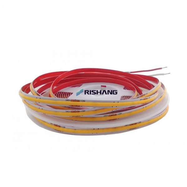 Стрічка світ COB-320-IP20-5-24V 6W 5м 3000К Rish RM0501EC