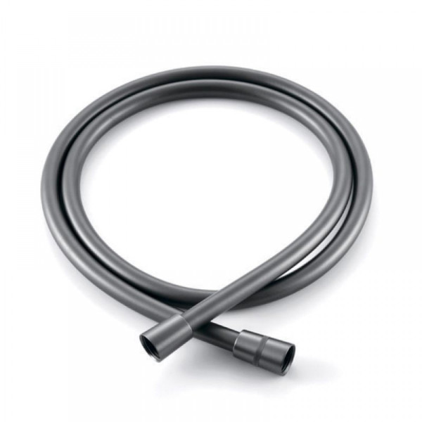 Шланг для душу 1,50м силіконовий графіт KOER KB0804-150-07