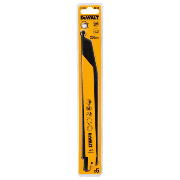 Полотно для шабельн.пили 203мм DeWalt DWAR818