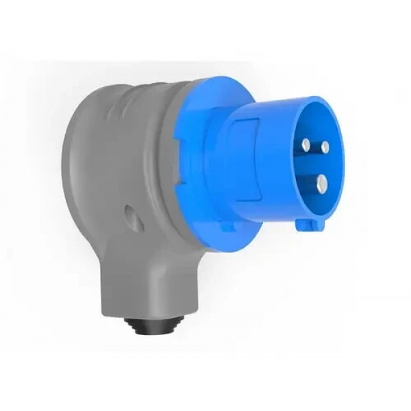 Вилка кутова 2P+PE 32A/ 3 220V