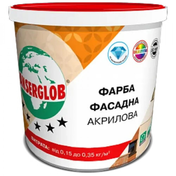 Фарба фасадна акрилова ANSERGLOB ( 7кг)