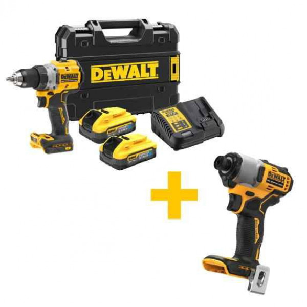 Набір шуруповерт. DeWalt18V DCD805H2T+DCF840Nкомпл