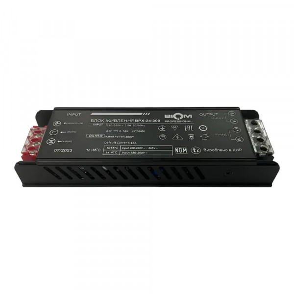 Трансформатор для свет.ленты 300W 24V Prof Biom BPX-24-300 12A