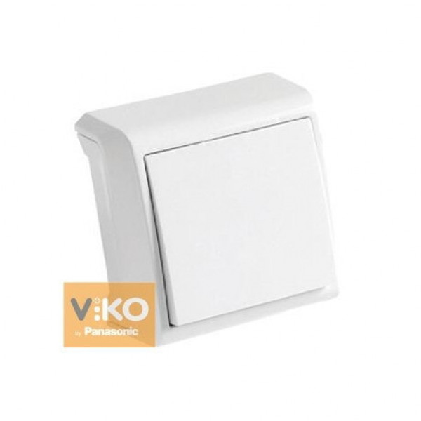Вимикач 1-й зовнішній VI-KO (VERA) білий 90681001