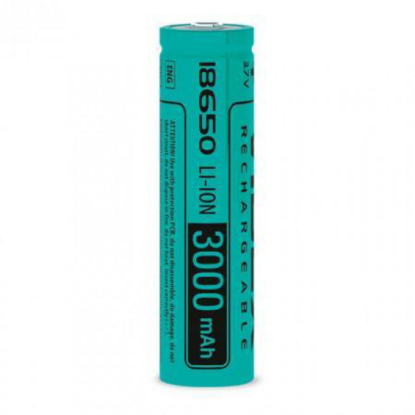 Акумулятор 18650-Р 3000mAh 3.7V 18x65мм Videx оригінал