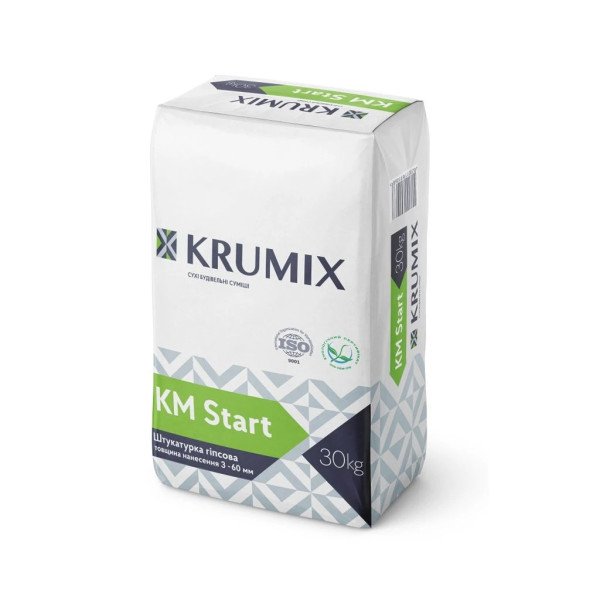 Штукатурка гіпсова KM Start KRUMIX (30кг)