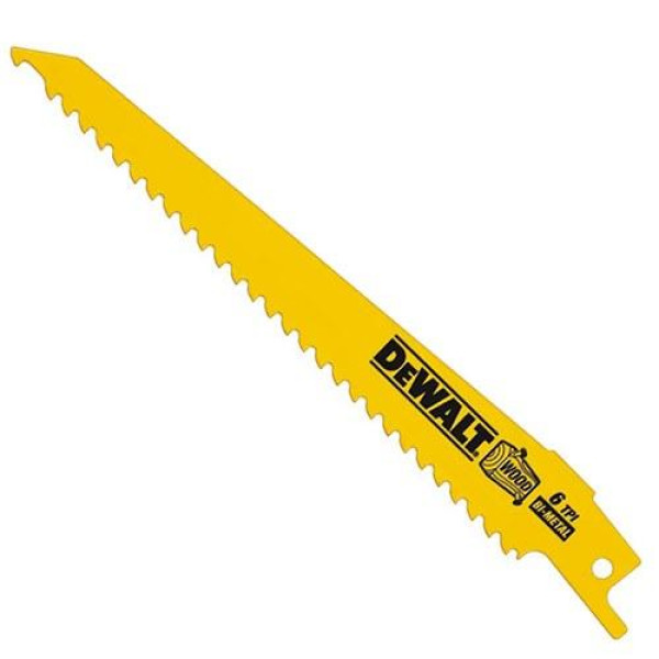Полотно для шабельн.пили 152мм DeWalt DWAR610