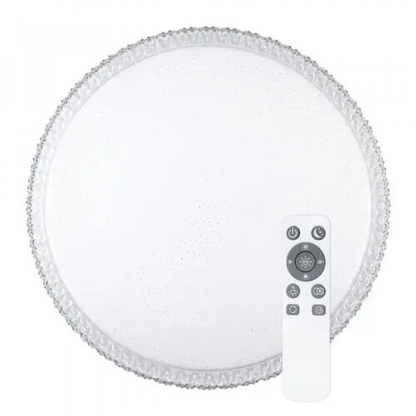 Світильник круг накладний 80W 3000-6000К c д/уBiom R11-80/2білий