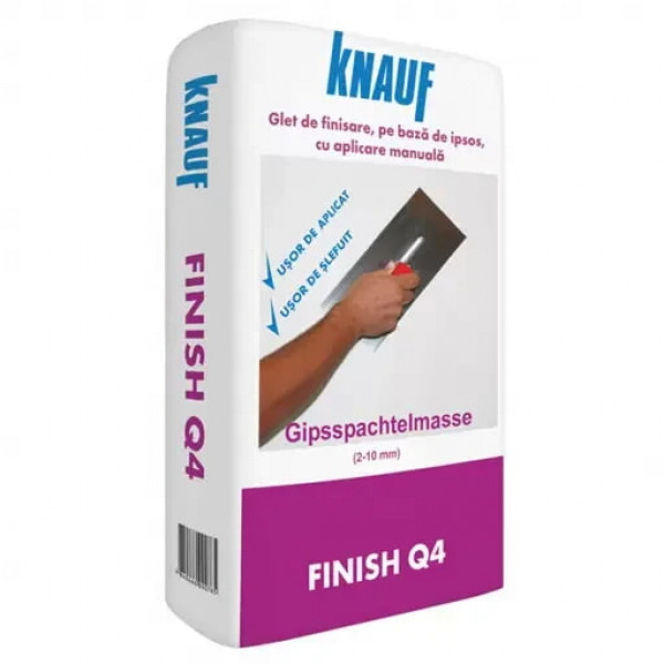 Шпаклівка гіпсова Finish Q4, KNAUF MD (25кг)