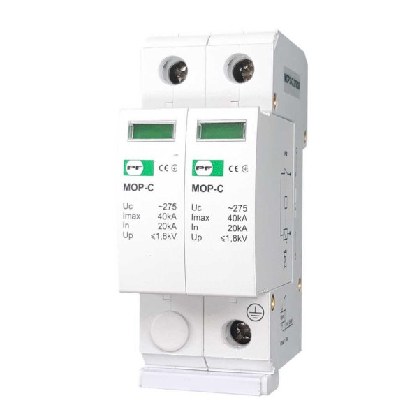Обмежувач перенапруги MOP 2P C 275/20 Промфактор