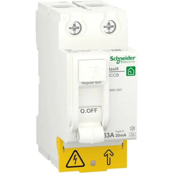 УЗО 2P/63A/30mA/A SCHNEIDER RESI9 R9R61263