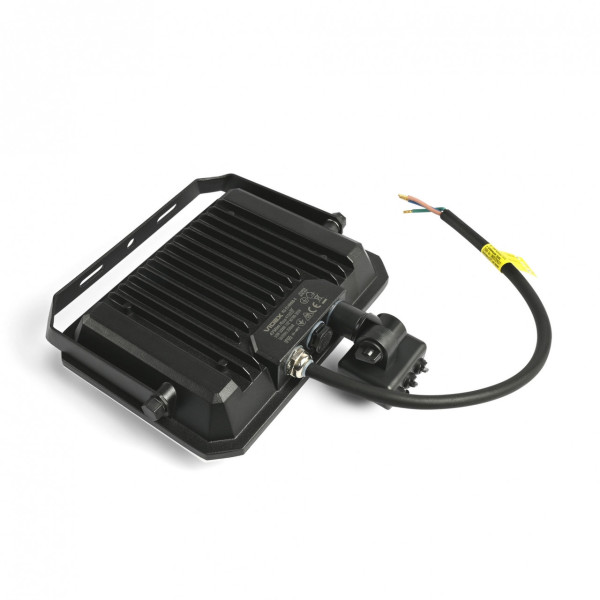 Прожектор 50W 5000K F3 пр/уд чорн з датч рух Videx VLE-F3-0505B-S