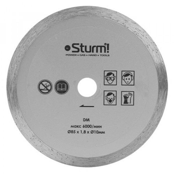 Круг алмазний 85 10.0 плитка Sturm CS5045MS-85-10