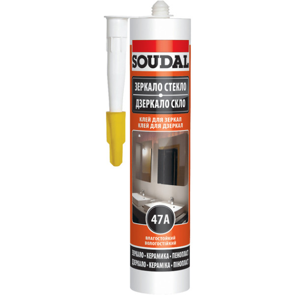 Клей для дзеркал 47A Soudal 280 мл