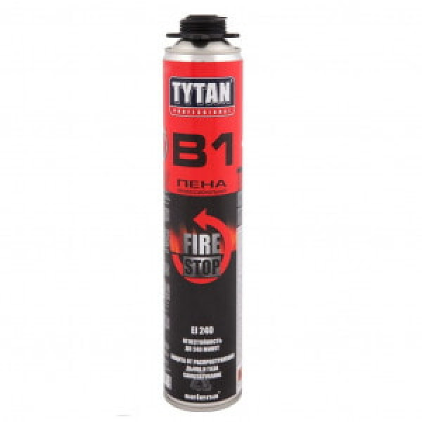 Пена огнеупорная TYTAN FireStop В1 PRO (750 мл)