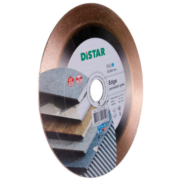 Круг алмазный 200 25.4 плитка Edge Distar 7D 11120421015