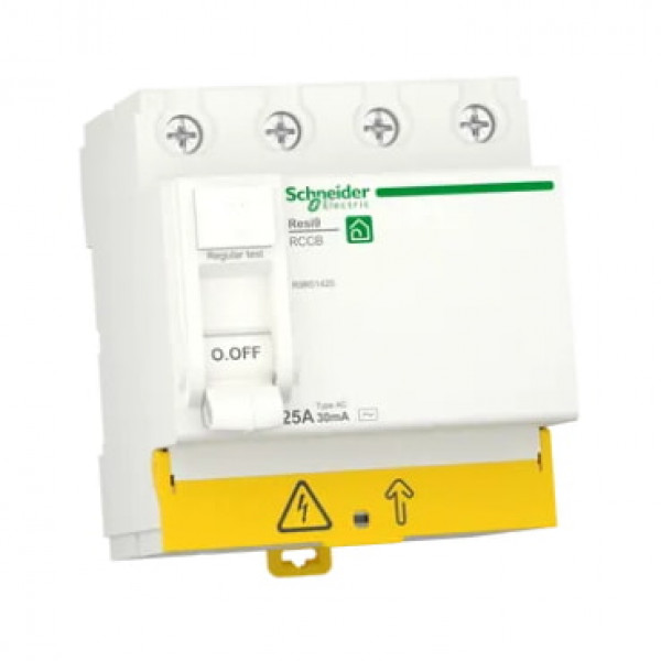 УЗО 4P/25A/30mA/AC SCHNEIDER RESI9 R9R51425