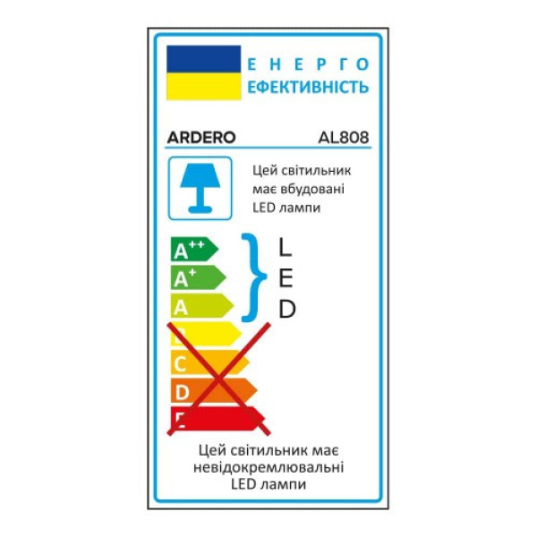 Світильник квадрат накладний 12W 960Lm 5000K IP40 AL808 чорний