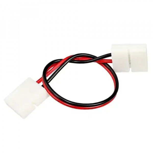 Конектор для Led стрічки 10мм (провод-2зажимa) Bio SC-07-SWS-10-2