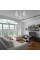 Люстра стельова BL1130 E14*3 460*360 біла BL1130