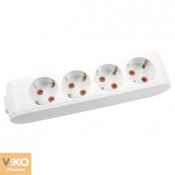 Колодка 4 гнізда земля VI-KO 90114400