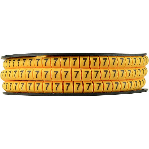 Маркування кабельне EC-2 3,1-8мм2 6x7 (7) Аско A0150080042
