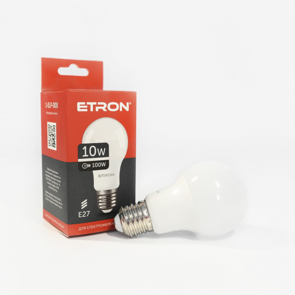 Лампа A60 10W E27 4200K ETRON 12-48V 1-ELP-1248